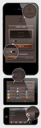 Dark Amber UI - Web User Interface Kit
巧克力