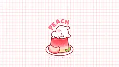 水蜜桃布丁-3840x2160