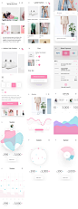 Fludish 商店和统计应用界面 - UI - sketch.im
