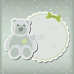 男婴降生通知卡。