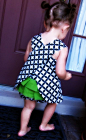 Cute ruffle buns romper
