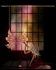 睡美人的插画世界 #采集大赛#