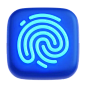 Fingerprint  3D Icon