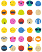 Spot.IM Stickers : A sticker and emoticon set for Spot.IM, a messaging app that you can embed into websites.