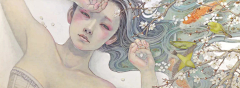 肖姗泓采集到日本插画家 平野実穂(Miho Hirano) 绘画作品