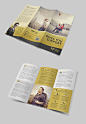 Classy Multipurpose Trifold Brochure Template PSD