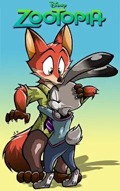 #Zootopia# #疯狂动物城# #Nick# #Judy# #迪士尼# #动画# #电影# #3D# #欧美# #同人# #手绘# #人设# #海报#