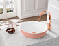 Single-bowl kitchen sink / ceramic / with drainboard - LAGORPURE 50 - Villeroy & Boch