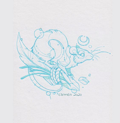 foolscurse采集到动物插画
