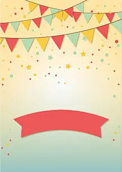 复古生日派对海报背景矢量图高清素材 复古 彩旗 派对 海报 烟花 狂欢 生日 生日快乐 矢量 素材 背景 矢量图 平面广告 设计图片 免费下载