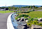 Nansen Park : Once a pristine island in the Oslo fjord, in the 1950s Fornebu became Oslo’s main airport and transit point for flights throughout Norway. In the 1990s, because of the spatial limits of the island, it was decided to build a new air