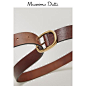 Massimo Dutti 女士配件 2020秋季新款 皮革女士时尚腰带 06106635705
