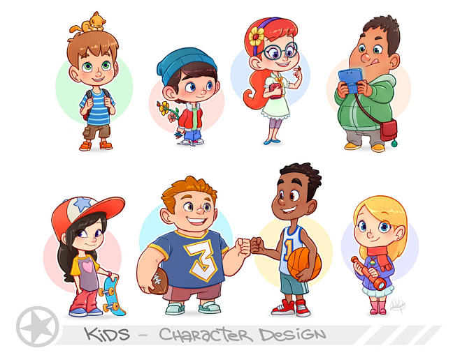 Kids Portfolio Page