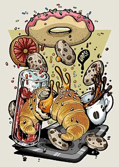 潮流涂鸦参考(朋克)