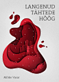 Langenud tähtede hõõg : Cover for Mihkel Vasar book "Langenud tähtede hõõg".