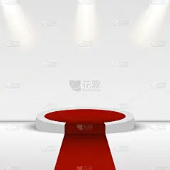 3D背景产品展示了平台的照明场景。站着展示化妆品。在最后期限前进行展示。