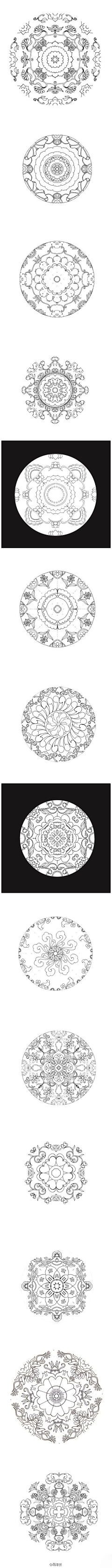 Y1aVHDq4采集到传统纹样线条画