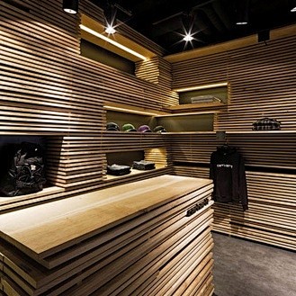 wood in retail desig...