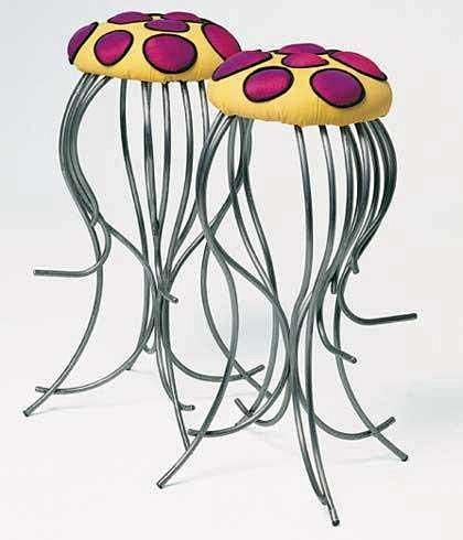 国外设计师创意下的章鱼座椅(1)
