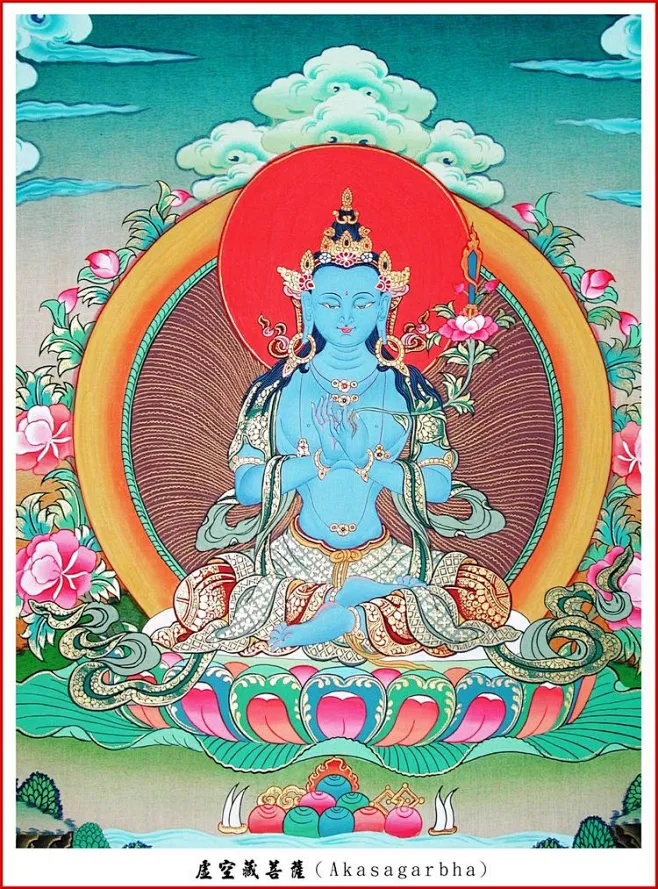 虚空藏菩萨，密号：库藏金刚。汉译又作虚空孕、虚空库、虚空光等。佛教八大菩萨之一。虚空藏菩萨在众多菩萨中专主智慧、功德和财富。因其智慧、功德 ...
