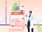 Agt  Medical insurance business illustration