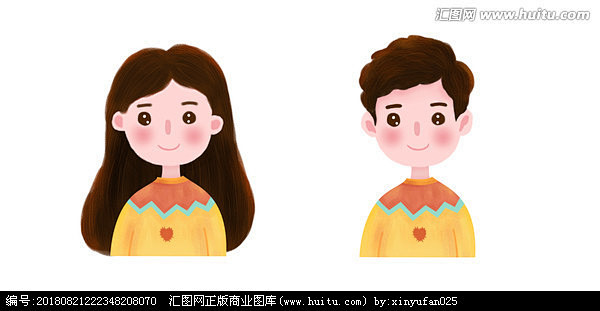 男生女生头像