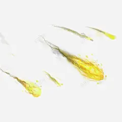 火焰流星火球子弹火花 平面电商 创意素材