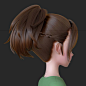 ArtStation - xgen hair, ranyiren -