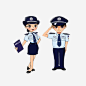 卡通警察新图网 https://ixintu.com 卡通警察 卡通人物形象 动漫警察 公安