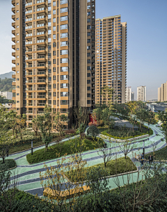 九天嘉合生态景观设计采集到B-景观轴线和鸟瞰