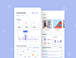 Marketing analytic tool for Instagram mobile ux marketing ui app design