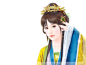 【立绘】三宫六院七十二妃，给圣上请安啦_古装手绘美女图片吧_百度贴吧