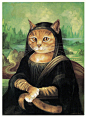 画笔下的“名猫” ​【绘画：英国艺术家 Susan Herbert】 ​​​​