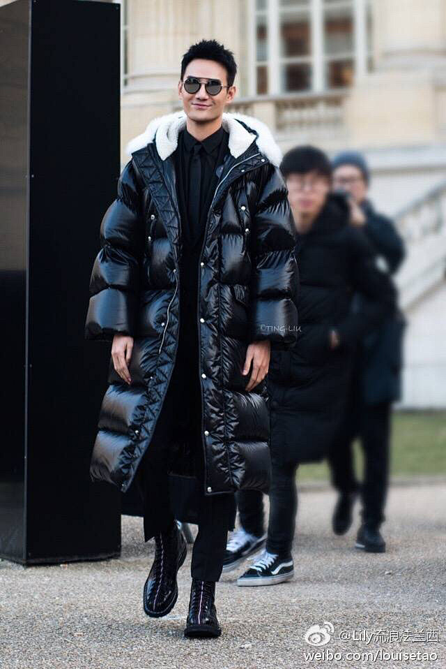 #王凯DiorHomme巴黎行#小圆墨镜...