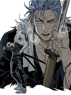 插画分享｜Dogho31 독호 漫感帅哥 张力拉满 - 小红书