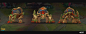 League of Legends: Wild Rift，Bandle野怪三视图与设计