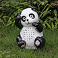 小熊猫动物草坪音响音箱户外防水室外防雨园林公园庭院-淘宝网