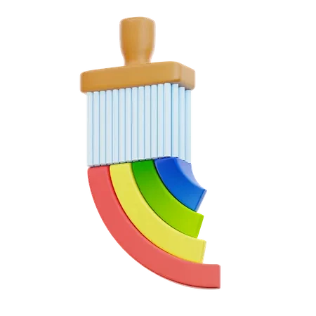 Paint Brush  3D Icon