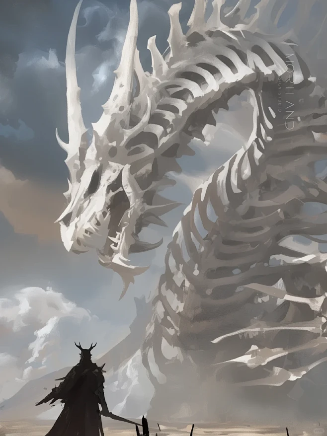 AI pic：龙之环－寻找传说中的魔物黄金骨龙 - 小红书-花瓣网