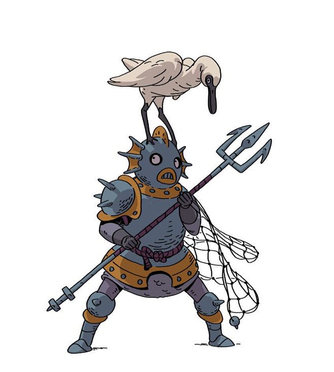 其中包括图片：Mer-knight by...