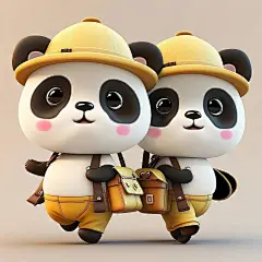 熊猫宝宝上学记‖头像壁纸-今日头条