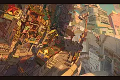 江城步道 | 耙齿山泉 - 原创作品 - 涂鸦王国插画