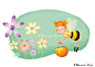 Bee : Pencil & Photoshop