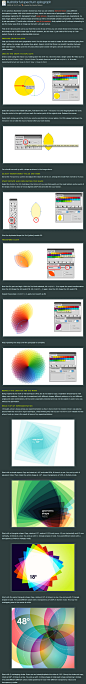 Illustrator full spectrum spirograph | Veerle's blog