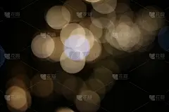 温暖的散焦光散焦