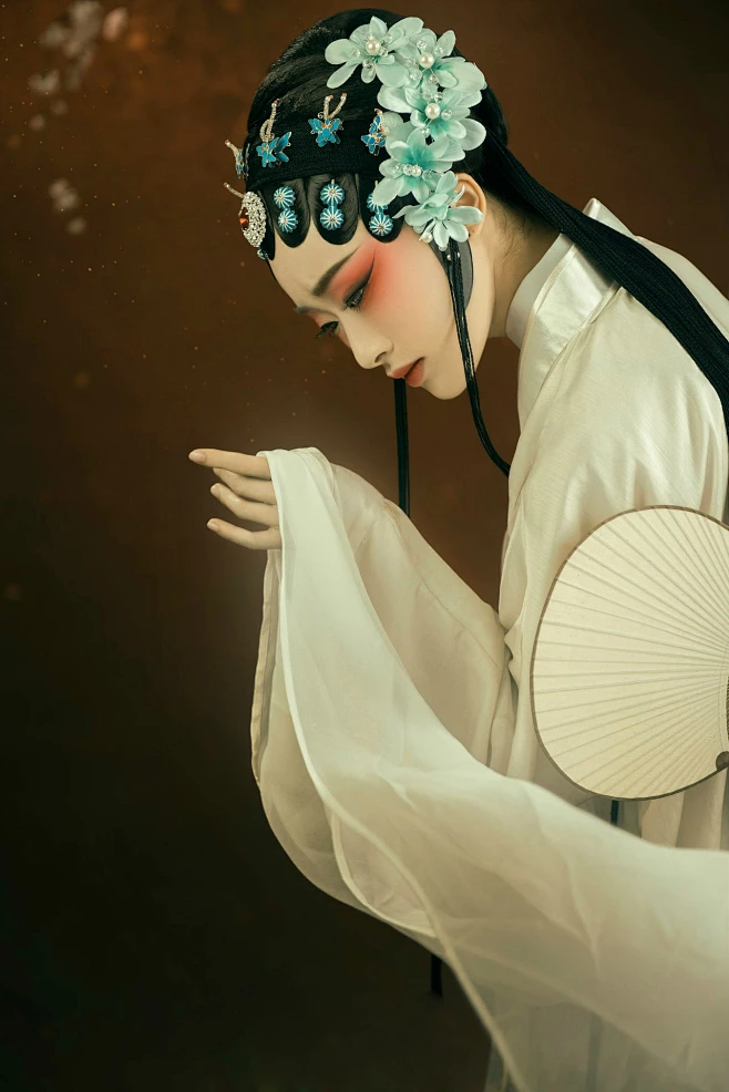 古装古风古典 摄影 美女汉服 戏曲-花瓣网