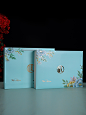 新款高档创意月饼盒子6粒100克中秋节礼品包装盒定制礼盒现货-淘宝网