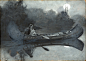 Howard Pyle (American, 1853-1911) 来自路尼尼finale - 微博