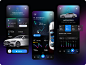 car app car design app mercedes app mercedes app design mobile Mobile app mobile app design UI uxui UXUI design