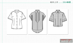 竹萤设计学院采集到【服饰】—衣服版型&樣式